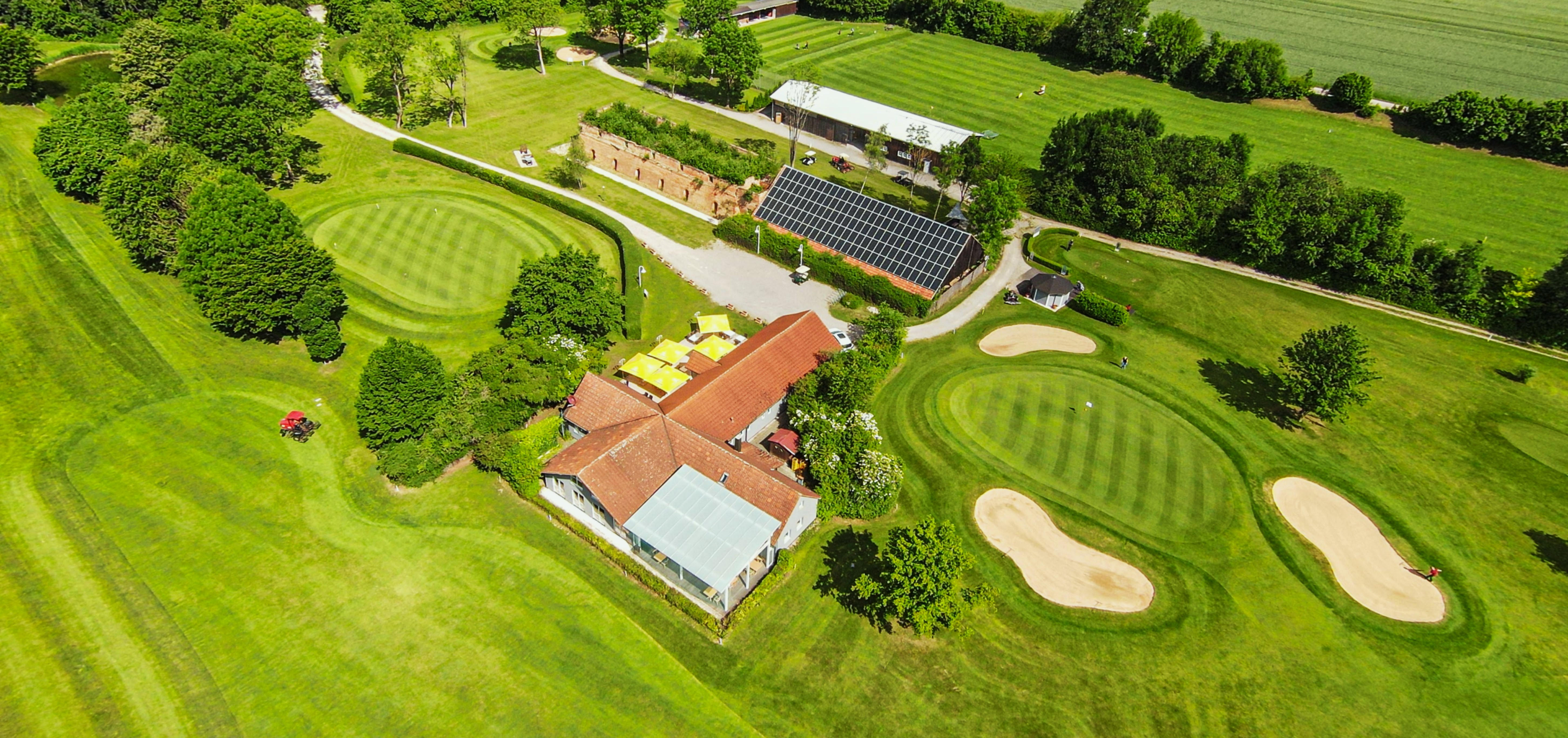 Grünanlage Golfclub Lechfeld