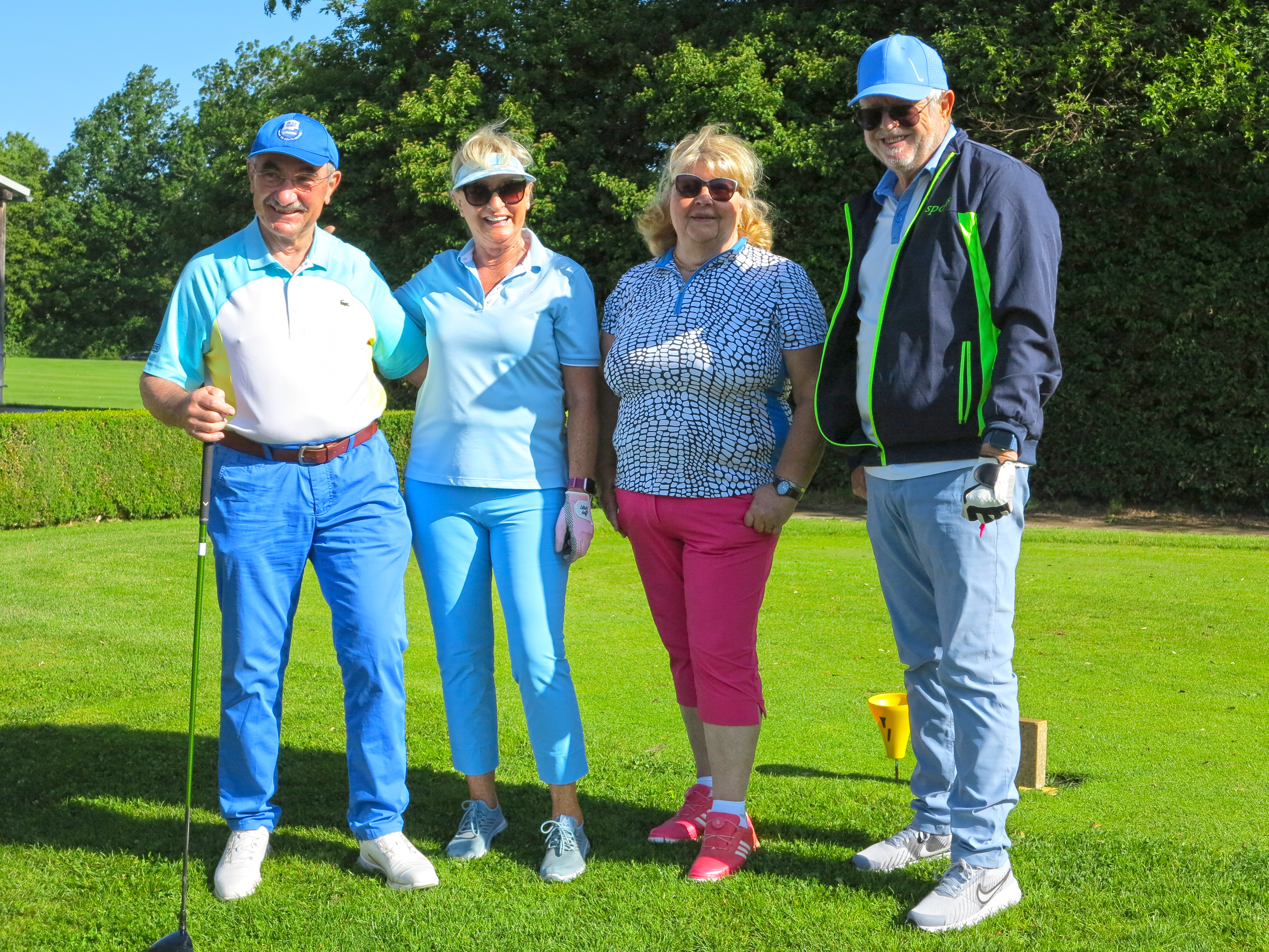 Flight auf dem Golfplatz