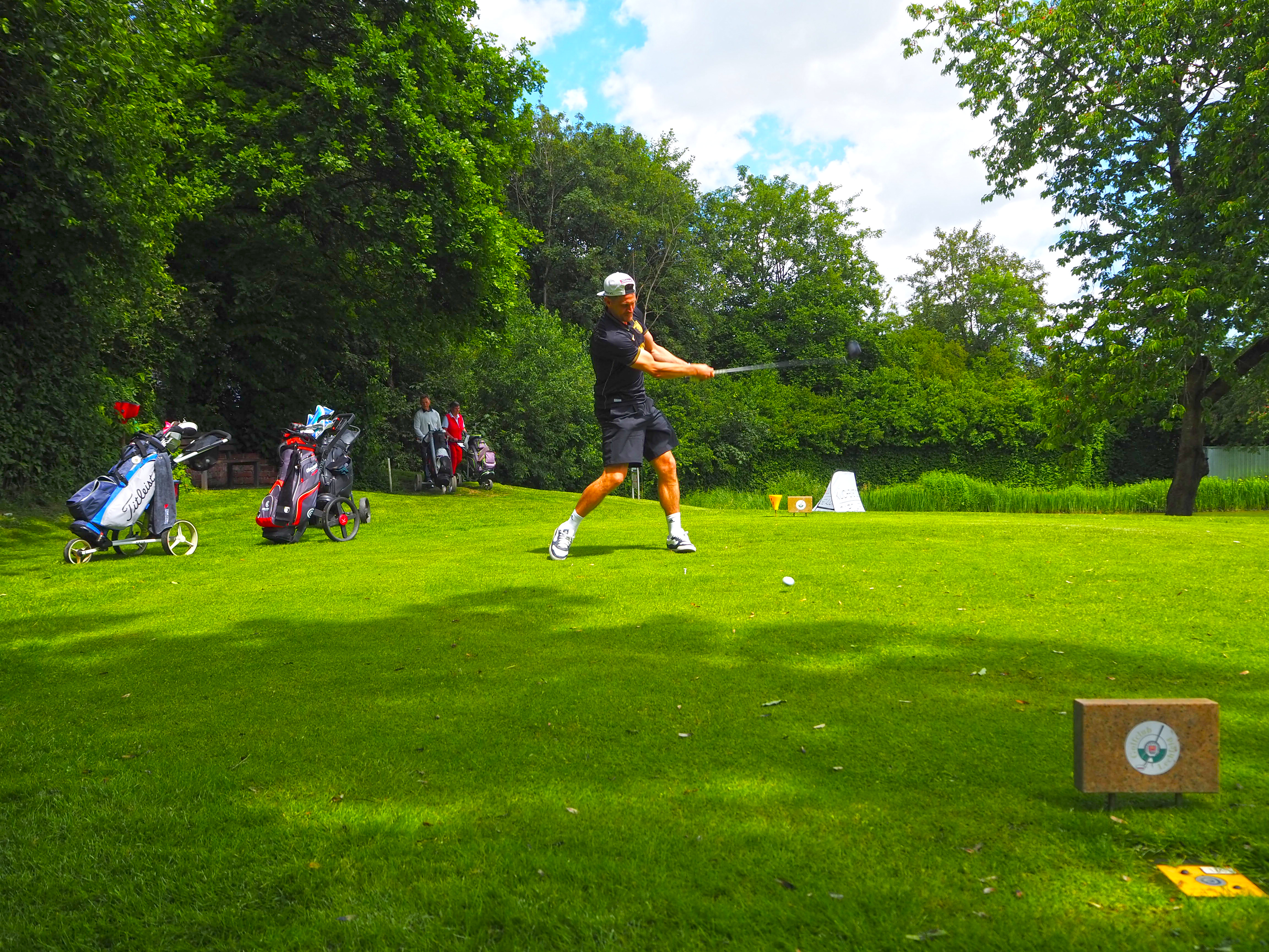 Turnierbild vom Golfplatz